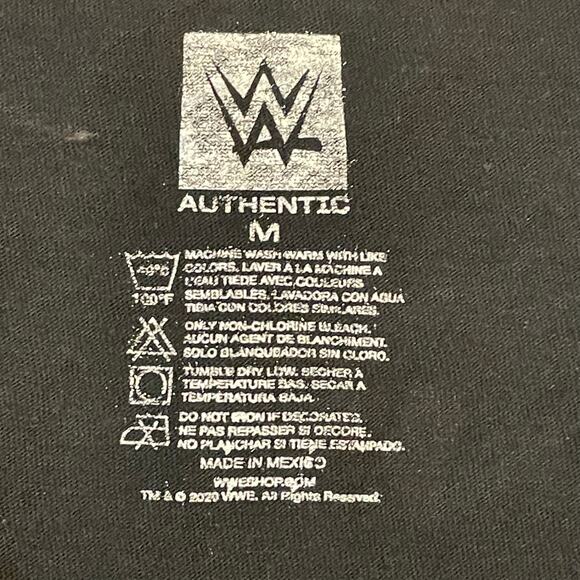 WWE Undertaker Thank You Taker T Shirt Men’s Medium Black Purple Graphic Tee - Picture 3 of 5